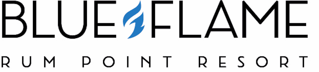 Blue Flame at Rum Point Resort